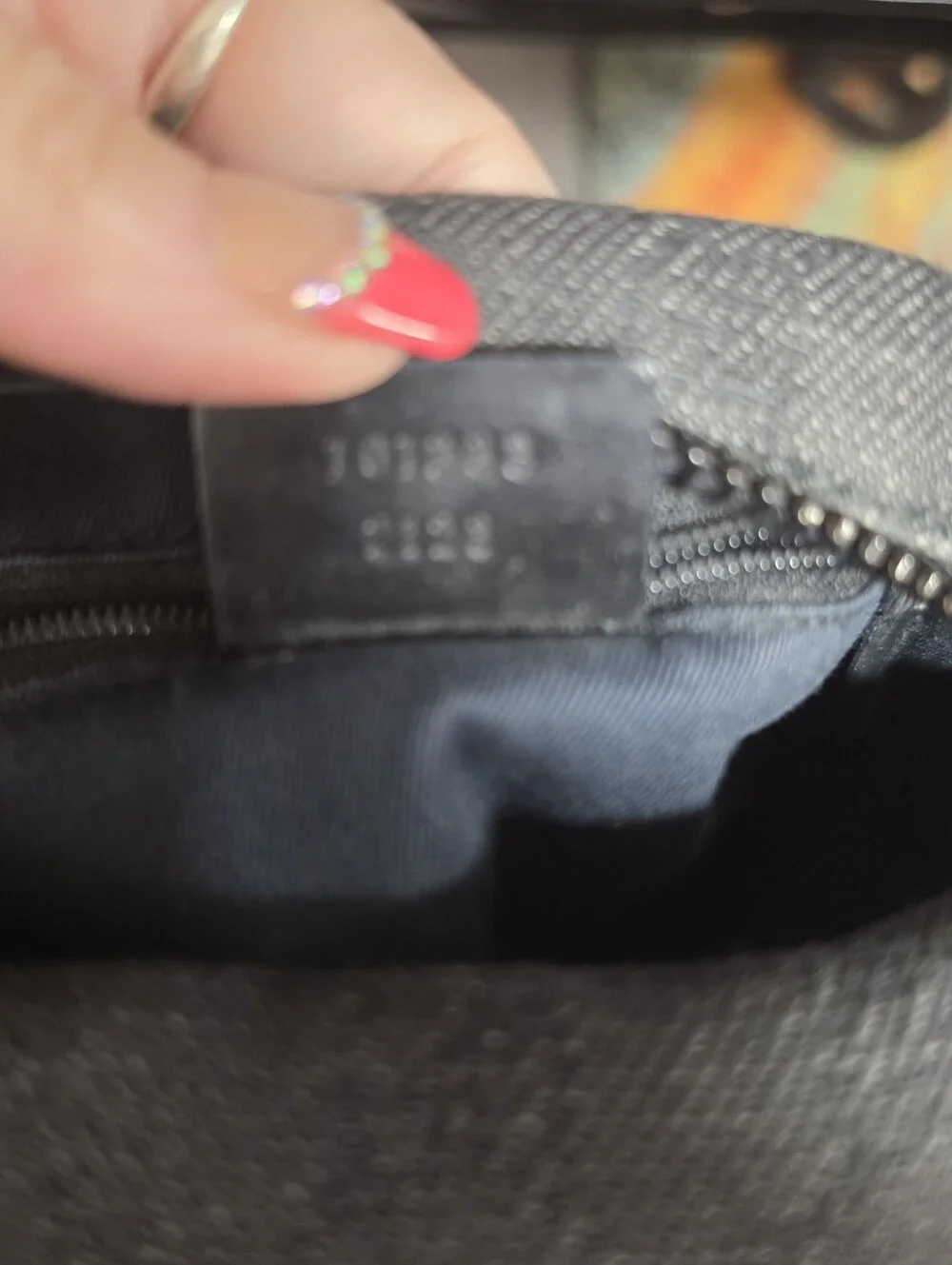 Vintage Gucci GG Monogram Canvas Small Hobo Bag